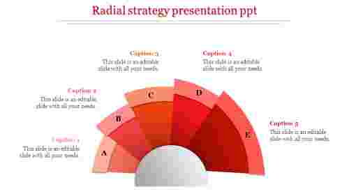 strategy presentation ppt-Radial strategy presentation ppt-Red